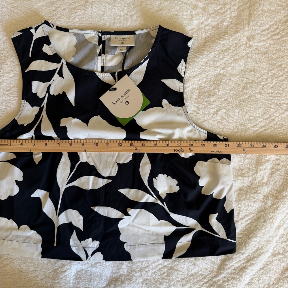 kate spade x Target classic rose shell Cropped Tank - Picture 8 of 9